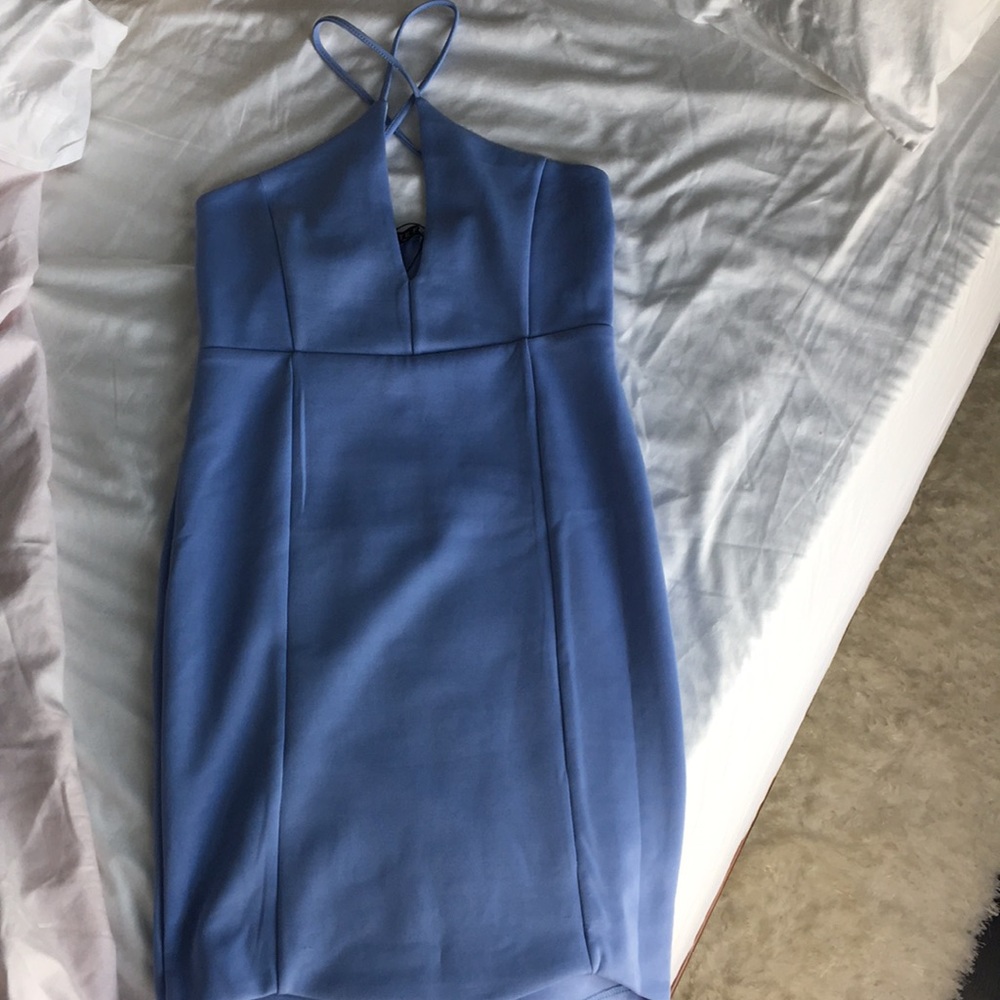 Lavender bodycon dress. Never worn.